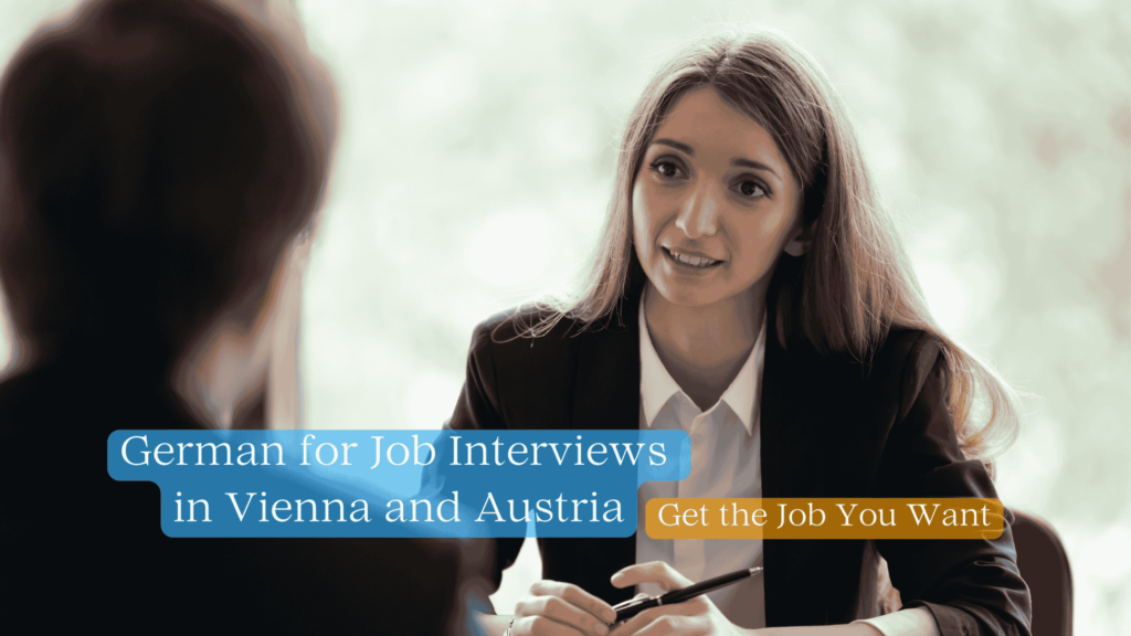 German for Job Interviews in Vienna